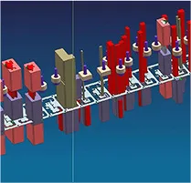 Terminal mold design