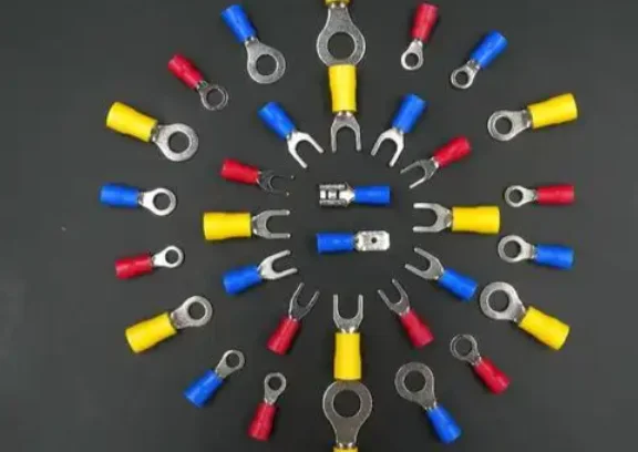 Insulated copper terminals of different shapes